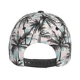 thumbnail image 6 of Kdxio Unisex Hawaii Palms Pattern Baseball Cap Unisex Washed Classic Adjustable Hat, 6 of 8