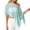 Green, variant on Breathable Polyester Shawl Multiple Solid Color Scarf Capelet Stole For Outdoor Activity And Daily Wear