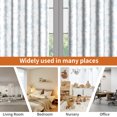 thumbnail image 7 of Lfeey Blue Floral Blackout Curtains for Bedroom Living Room 63 inch Long, Thermal Insulated Grommet Window Drapes, 2 Panels, 7 of 7