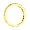 thumbnail image 2 of 1/2 Carat Round Diamond Wedding Band Ring in 14K Yellow Gold (Ring Size 6.5) (SI1-SI2 Clarity), 2 of 4