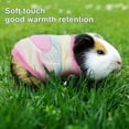 thumbnail image 6 of Vorkoi 4 Pcs Bunny Clothes for Rabbits- Small Animal Guinea Pig Warm Vest Clothes Costume Soft T-Shirt Clothes for Rabbits Hamster Clothes Kitten Ferret Chihuahua Puppy Mini Dog and Small Animals, 6 of 6