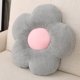 thumbnail image 2 of 1pc 45-80cm New Flower Pillow Toy Soft Cartoon Sunflower Plant Stuffed Doll Chair Cushion Sofa Mat Kids Lovers Birthday Giftsbeige blue45cm Deng Xun unisex, 2 of 2