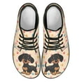 thumbnail image 4 of Wismoutput Dachshund Print Barefoot Sneakers for Men Boy Students Minimalist Comfortable Casual Shoes Size 5.5-14, 4 of 7