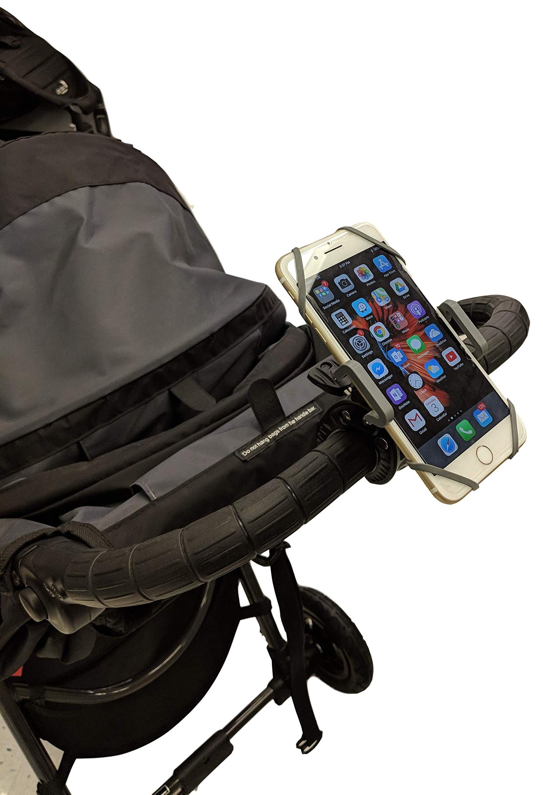 stroller cell phone holder