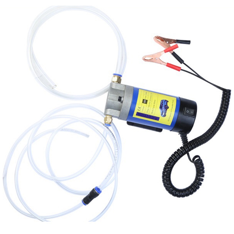 12V Portable Oil Pump 23L/Min Electric Oil Change Pump Siphon Tool