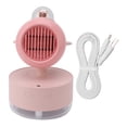 thumbnail image 1 of Pequeño ventilador de refrigeración, mini ventilador de refrigeración de oso, ventilador de mesa, ventilador oscilante portátil, diseño revolucionario Jadeshay A, 1 of 8