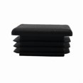 thumbnail image 2 of Square Plastic Plug Tubing Post End Cap Chair Glide 10pcs Black Plastic Square Plugs, 2 of 4