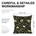 thumbnail image 2 of floral pattern green leaves Linen toss pillowcase decoration pillowcase gifting preferred 20x20 inch cushion cover 4 sets sofa pillowcase sofa bedroom living room car, 2 of 8