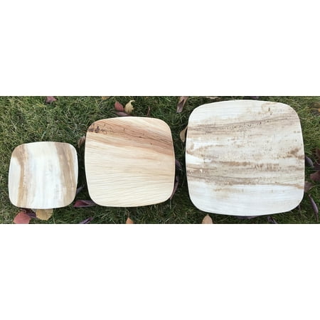 elegant disposable bowls biodegradable plate pack square compostable usable tableware mart eco bio leaf friendly natural re