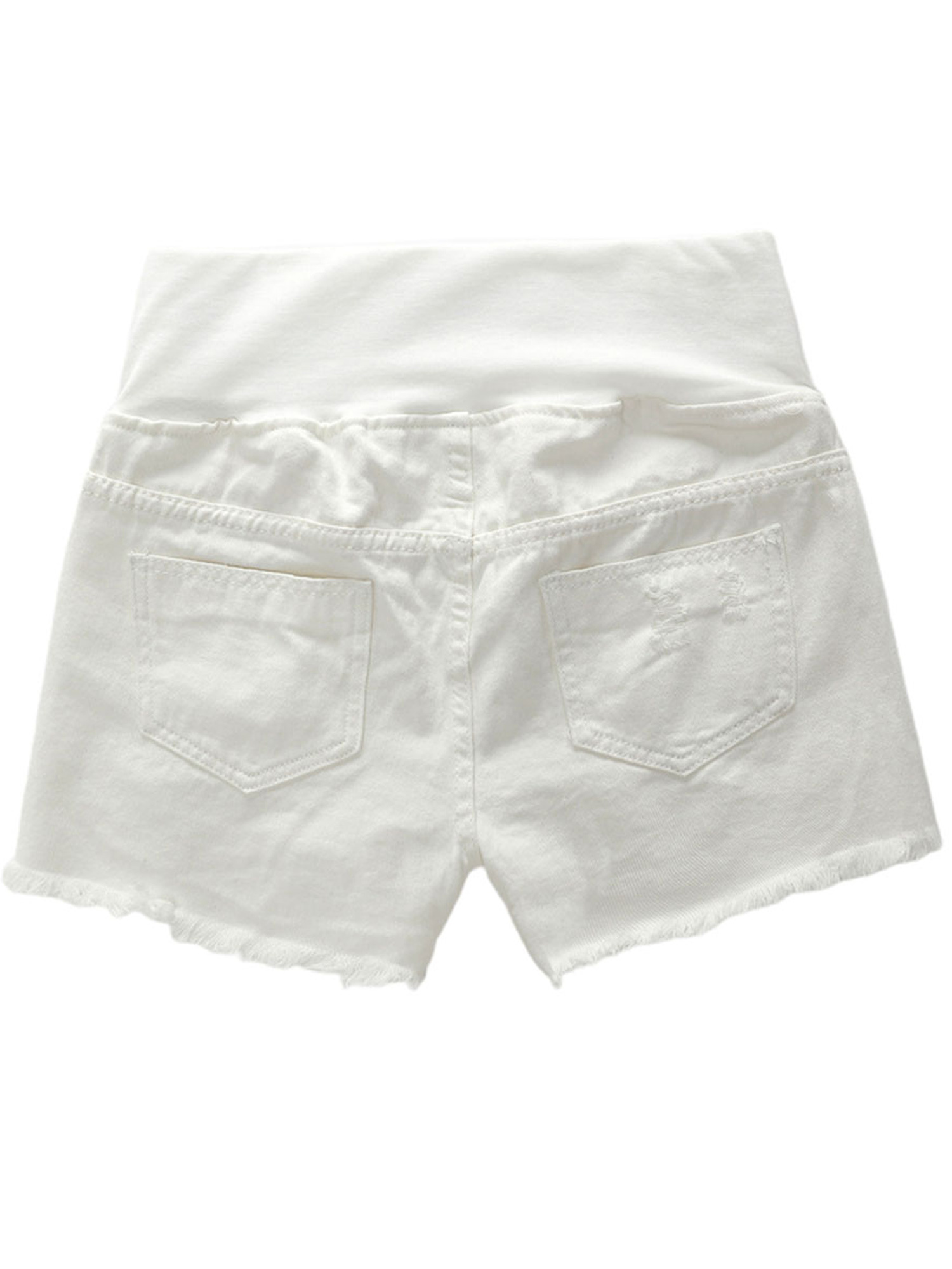 Hot Pants Womens Solid Denim Shorts 