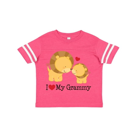 

Inktastic I Love My Grammy Gift Toddler Boy or Toddler Girl T-Shirt