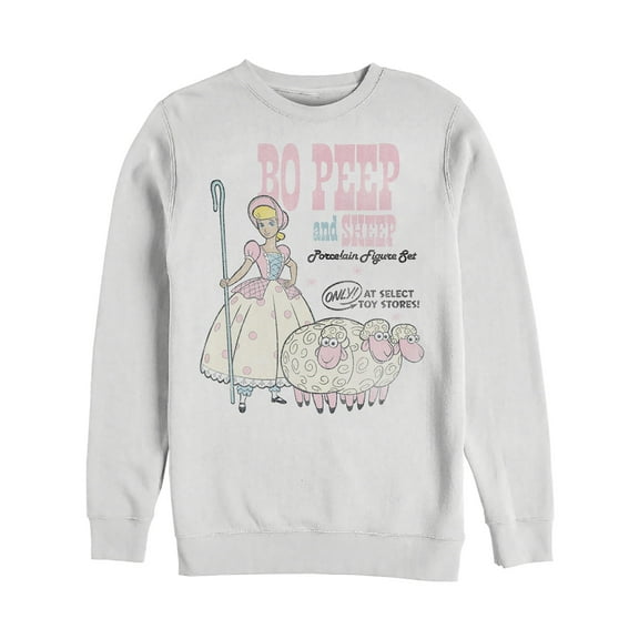 Men's Toy Story Bo Peep Select Stores  Sweatshirt White 3X Large
