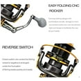 thumbnail image 2 of Fishing Reel Casting Reel, CNC Rocker Series Spinning Wheel TF Long Shot Large Gapless Fishing Reels Distant Wheels, 2 of 7