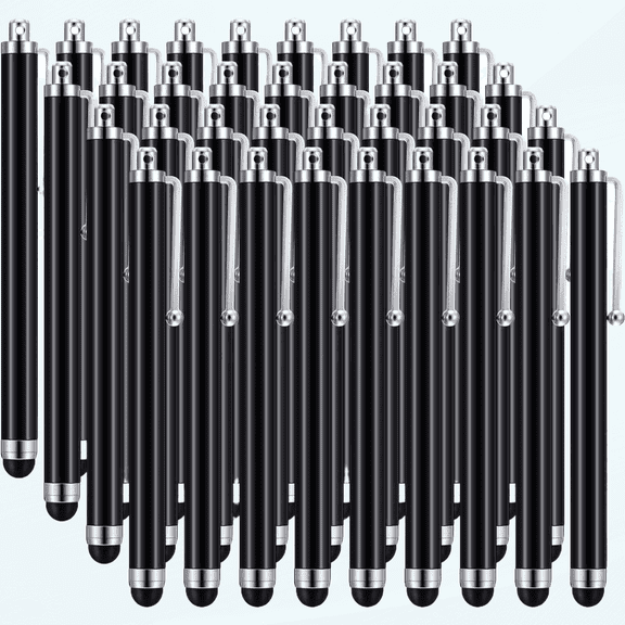 Stylus Pens for Touch Screens,Stylus Pen Set of 36 for Universal Capacitive Touch Screens Devices, Compatible with iPhone, iPad, Tablet (Black)