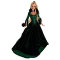 thumbnail image 2 of Barbie Holiday 2004 Vestido de terciopelo verde, 2 of 3