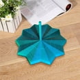 thumbnail image 3 of 3D Printed Expanded Sensory Fidget Star, Printed Hexagonal Anxiety Honeycomb Toy, 3D Printed Fidget Star, Whirling Spiral Design, Fidget Hexagon Toy Blue/M, 3 of 6