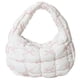 thumbnail image 2 of Pequeño Bolso Mujer Ropa Algodón Acolchado Con Lazo 6060 Blanco Con Lazo Rosa, 2 of 9