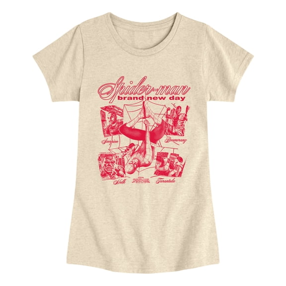 Spider-Man: BND - Magazine - Youth Girls Fitted Short Sleeve T-Shirt