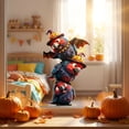 thumbnail image 5 of Spooky Stacking Crow Halloween Window Clings, Removable No-Adhesive Decor, PVC Stickers for Teens Youth Party Glass, 5 of 6