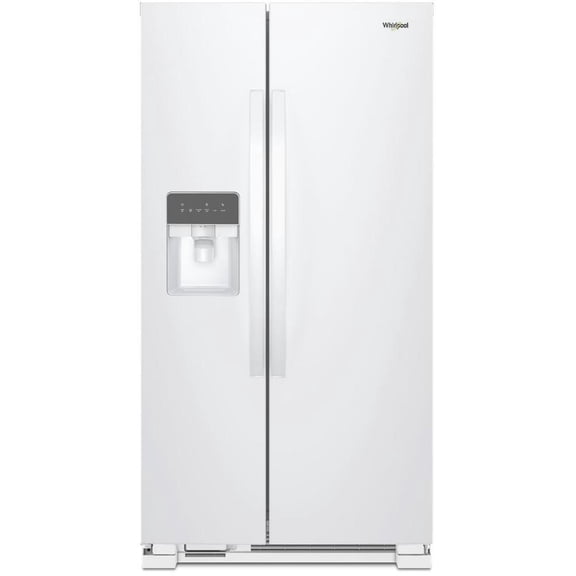 WRS315SDHW 36 Inch, 24 Cu.Ft. Wide Side by Side Refrigerator with Ice Maker