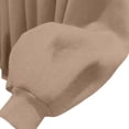 thumbnail image 4 of Oversized Sweatshirts for Women Fall Fashion Solid Loose Comfy Sweatshirts Long Sleeve V Neck Pullover Tops Fall Outfits for Women 2026, 4 of 6