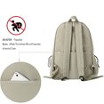 thumbnail image 3 of Mochila escolar para mujer Rawiri, mochila informal de viaje para la escuela, mochila para computadora portátil de 14 pulgadas para niñas y adolescentes, una mochila liviana, una mochila, 3 of 4