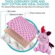 thumbnail image 4 of Latest Squeaky Plush Dog Toys Pack for Puppy, 3 Pack Durable Stuffed Animal Plush Chew Toys with Squeakers, Cute Soft Dog Toys for Teeth Cleaning, for, 4 of 4
