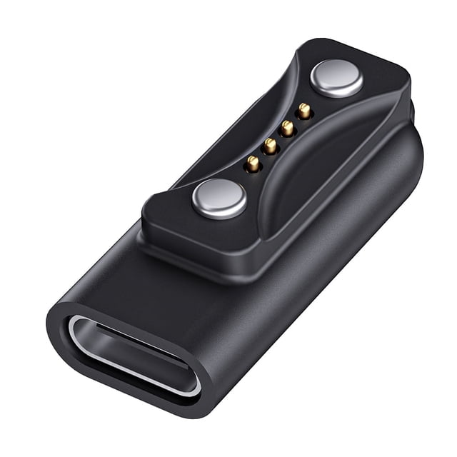 Jixopn - Cargador magnético USB C para reloj, cable de carga de 90 grados, convertidor de energía para Polar Pacer/Pacer Pro para Ignite 3/Vantage V3