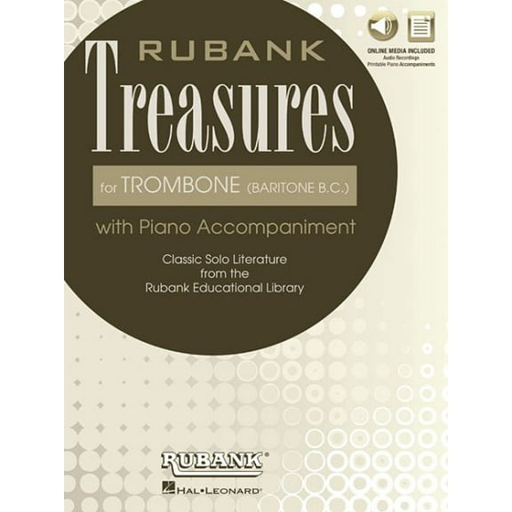 Rubank Treasures for Trombone, Baritone B.C.