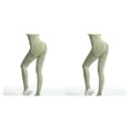 thumbnail image 2 of Guardurnaity Pantalones de yoga de cintura alta para mujer Jogging Pantalones deportivos de entrenamiento en casa de primavera Leggings Pantalones Verde L 2Conjunto, 2 of 6
