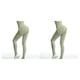 thumbnail image 3 of Minnieouse Pantalones de Yoga elásticos de cintura alta para mujer para correr primavera niñas Fitness tobillos longitud pantalones deportivos Type5 NO5, 3 of 6