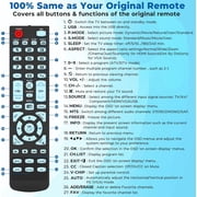 Replacement Element TV Remote – Universal Remote for Element LED/LCD Smart TVs. Works with 100 Series, E4AA50N, E4AA55N, E4AA65N, E1AC19N, E1AA24N, E1AA24N-G, ELEFT2416, ELEFT222, ELEFW247, ELEFW248