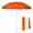 orange, variant on dig-git Beach Umbrella Orange vented with shovel anchor