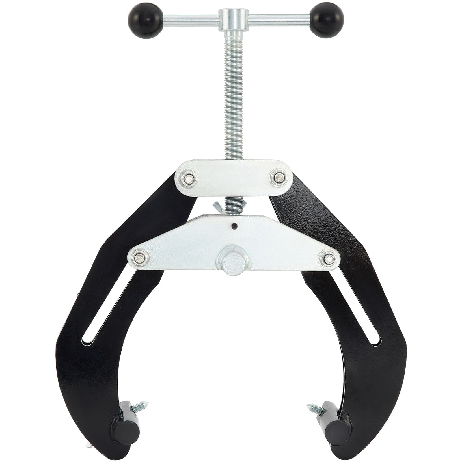 Pipe Clamp, 2 to 6 Inch Heavy-Duty Ultra Clamp with Rapid-Tightening Screws, Steel Pipe Alignment Tool – Lightweight & Durable, Black