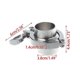 thumbnail image 2 of 2025 Latest Model 38mm 1.5" OD SS304 Sanitary Pipe Weld Ferrule + For Tri-Clamp + PTFE Gas, 2 of 5