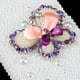 Insten Violet Papillon Perle 3D Diamante Cas Arrière pour iPod Touch 6 6ème 5 5ème Génération – image 2 sur 2