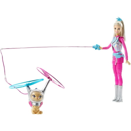 Barbie Star Light Adventure Galaxy Doll and Flying Cat