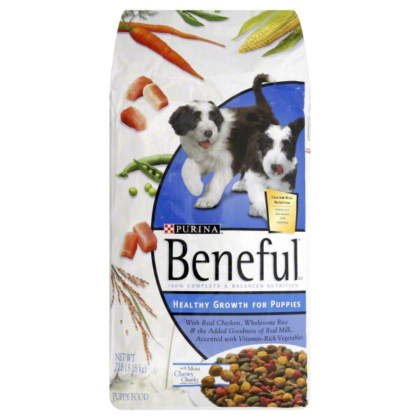 purina beneful healthy puppy with real chicken dry dog food