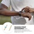 thumbnail image 2 of MasteelfCA 2Pcs Delicate Watchstrap Charms Wear-resistant Watch Decors Compatible for Apple Watch, 2 of 9
