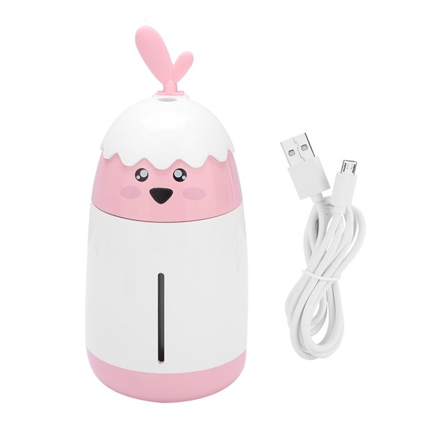 Mini humidificador USB Ormromra 200 ml Difusor hidratante de aire portátil rosa