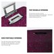 thumbnail image 3 of Balery Dark Purple Glitter Funda de equipaje, fundas para maletas, elástica, lavable, protector de maletas, compatible con maletas de 18 a 32 pulgadas-X-Large, 3 of 7