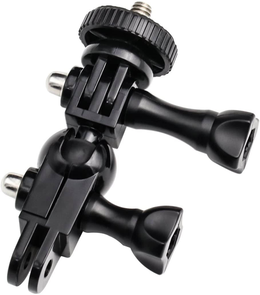 woleyi Gopro Mount Extension Arm 360 Degree Rotation Ball Joint Multi-Angle Adjustment Action Camera Mount Pivot Arm