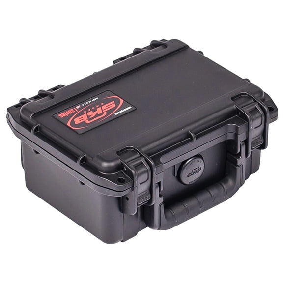 SKB iSeries Black Ammo Box, Durable Gun Case, Waterproof, Impact Resistant, Secure Latch System (3i-0705-3B-E)