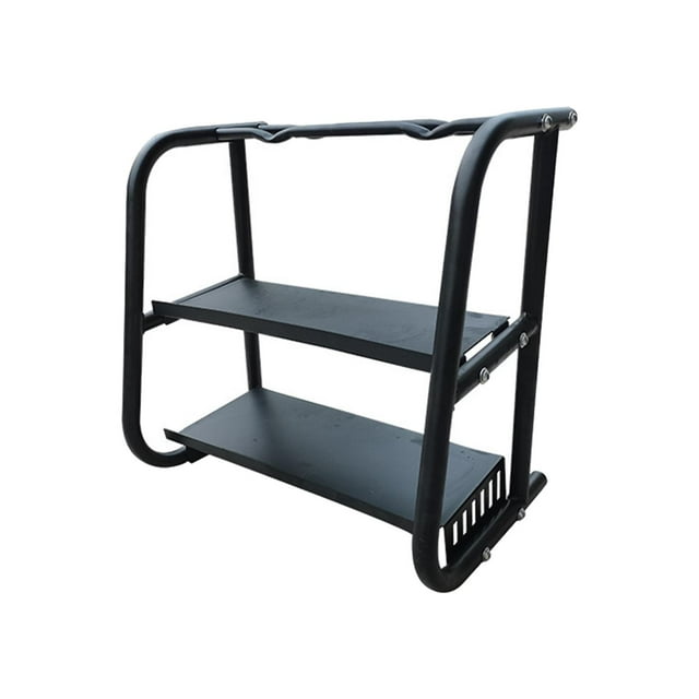 koolsoo 3 Tier Metal Iron Dumbbell Rack Heavy Duty Multifunctional Holder Weight Storage