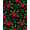 Red, Pattern 3, variant on ODIKA 3x5 Machine Washable Non-Slip Area Rug, Festive Conifer Twig and Holly Cluster Interlocking High Traffic Rug, Black, 731918