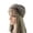 Khaki, variant on Green Soft Sports Thin Head Bands Polyester Large Knotted Soft Headband for Washing Face, Makeup, Workout, Spa, Running, Fashion One size
