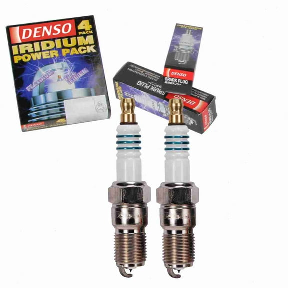 2 pc DENSO 5327 Iridium Power Spark Plugs for 12592619 AGSF 12FM1 AGSF 12FM1F4 AWSFA12C EBC4021 IT22 Ignition Wire Secondary Fits select: 2003-2004 FORD MUSTANG, 2006-2009 CADILLAC STS