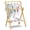 Natural, variant on Bamboohomie Baby Clothes Rack, Dog Wardrobe Closet with 2 Rods, Foldable Bamboo Mini Garment Rack, White