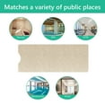 thumbnail image 2 of Tripumer Bathroom Tub Shower Mat Loofah Bathroom Mat PVC Shower Mat 16 x 40 inch Shower Mat Bathroom Tub Mat Non Slip Tub Mat Comfortable Textured Surface Waterproof Quick Drying Beige, 2 of 8