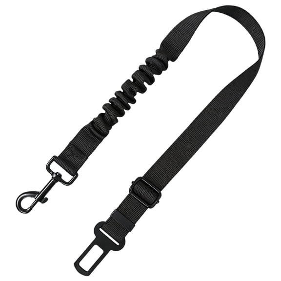 Dog Seat Belt, Durable Retractable Dog Car Harness Adjustable Dog Seat Belt for Vehicle Nylon Pet Safety Seat Belts Heavy Duty & Elastic